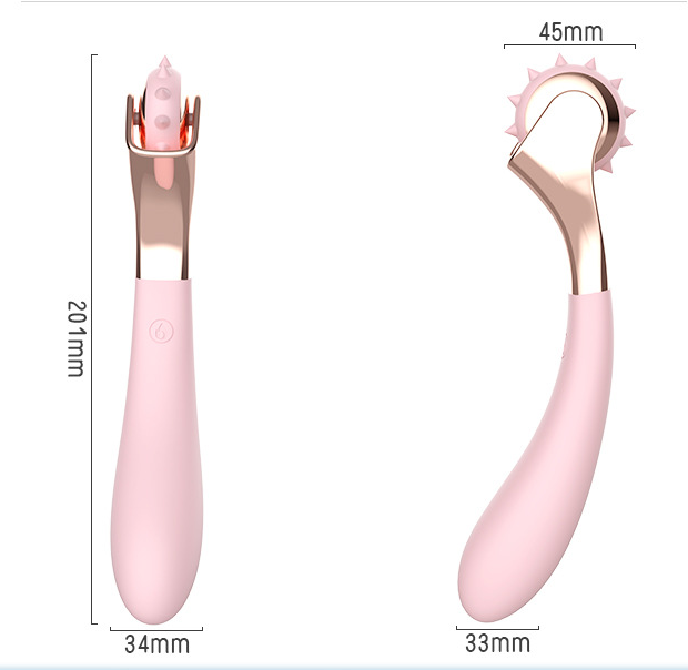 Rolling G Spot Clit Massage Vibrator 9 Frequency