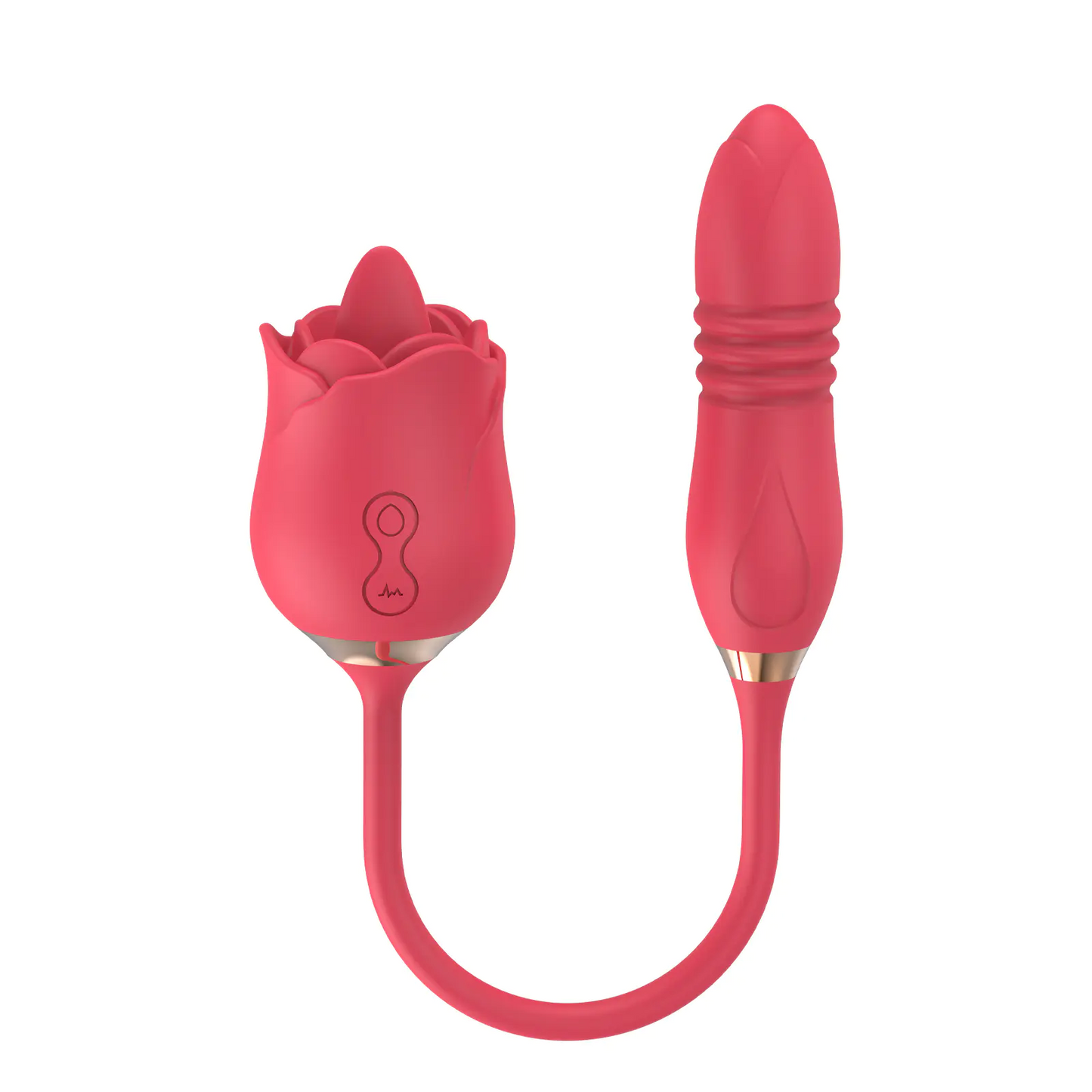 SexRose Licking Sex Toy with Thrusting Vibrator