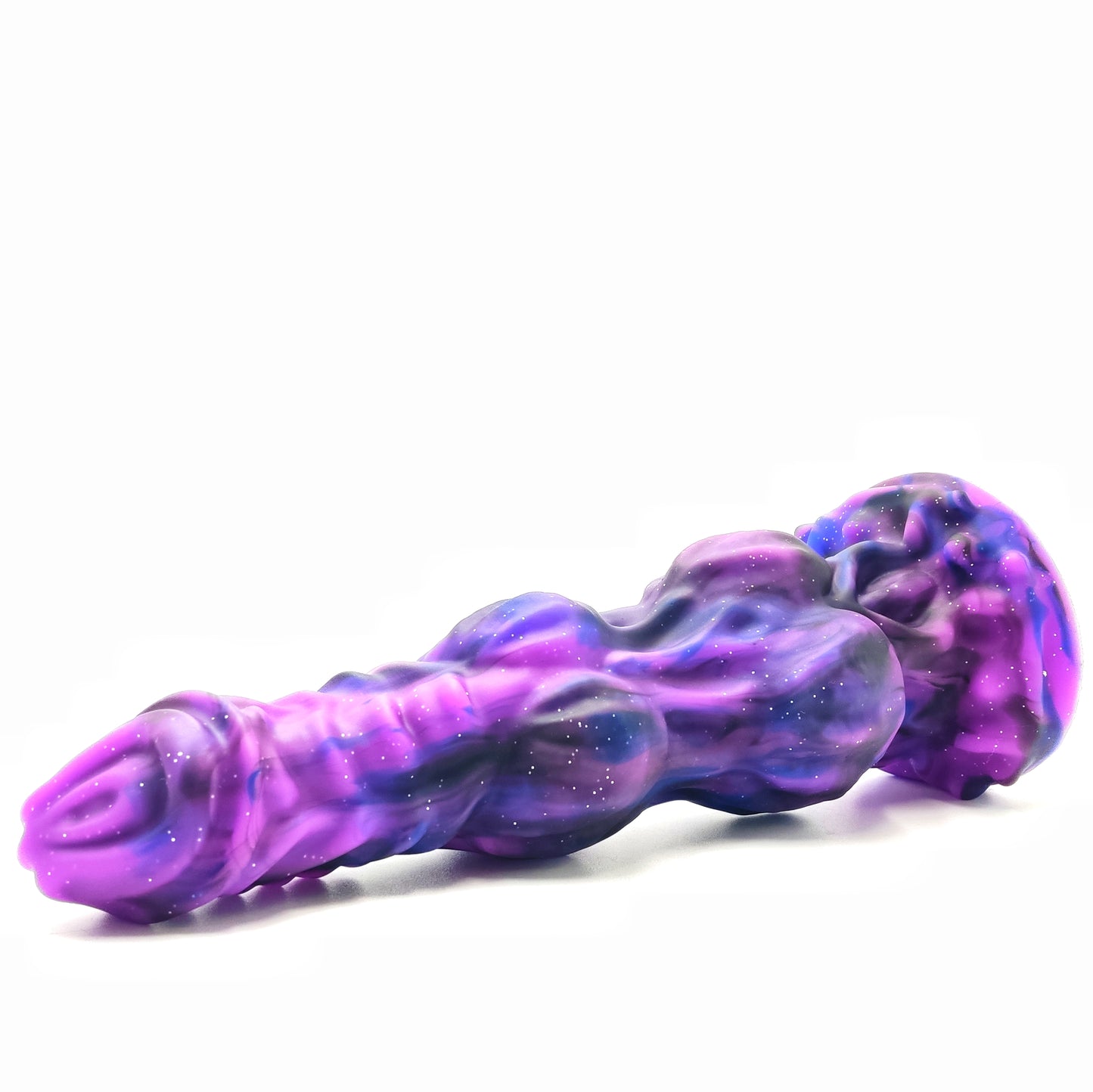 9.6" Thrusting Monster Knot Dildo Vibrator with Strong Suction Cup