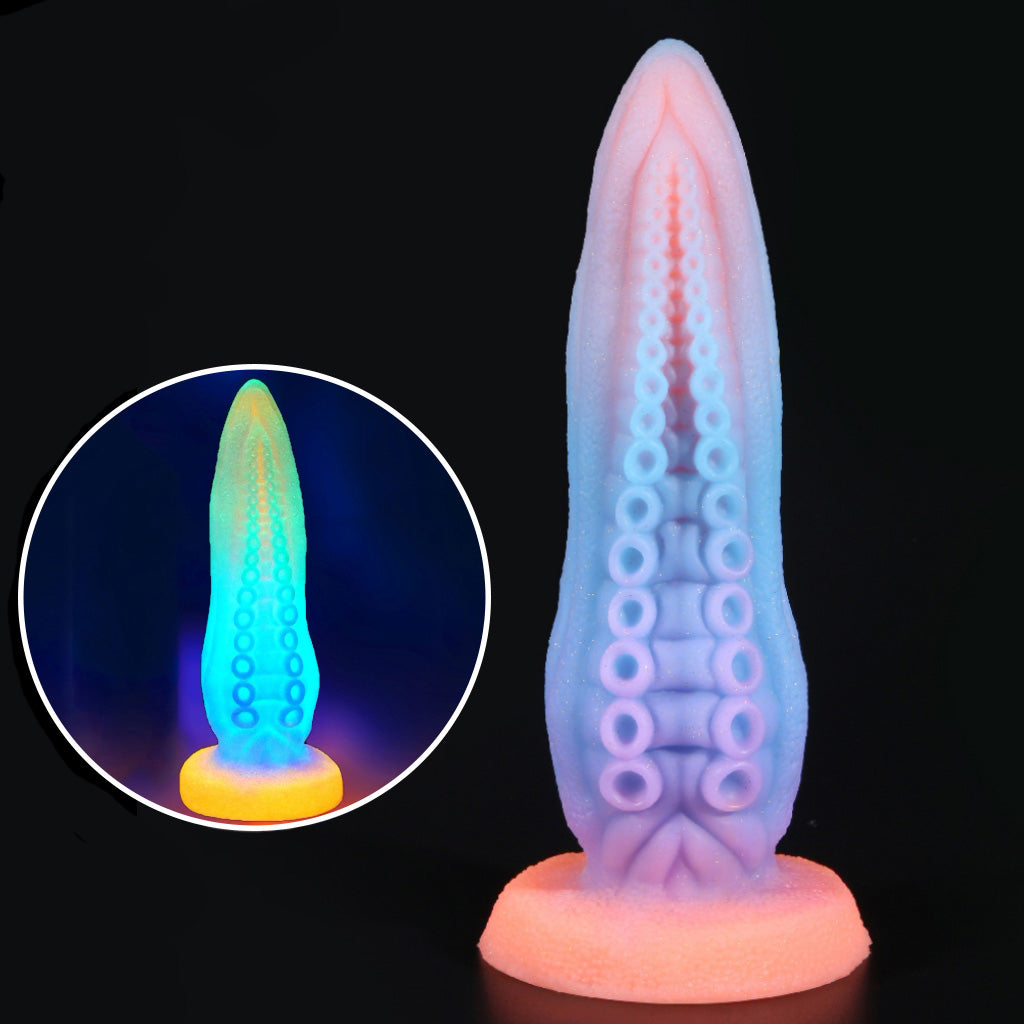 9.6" Luminous Dildo Octopus Monster Dildo