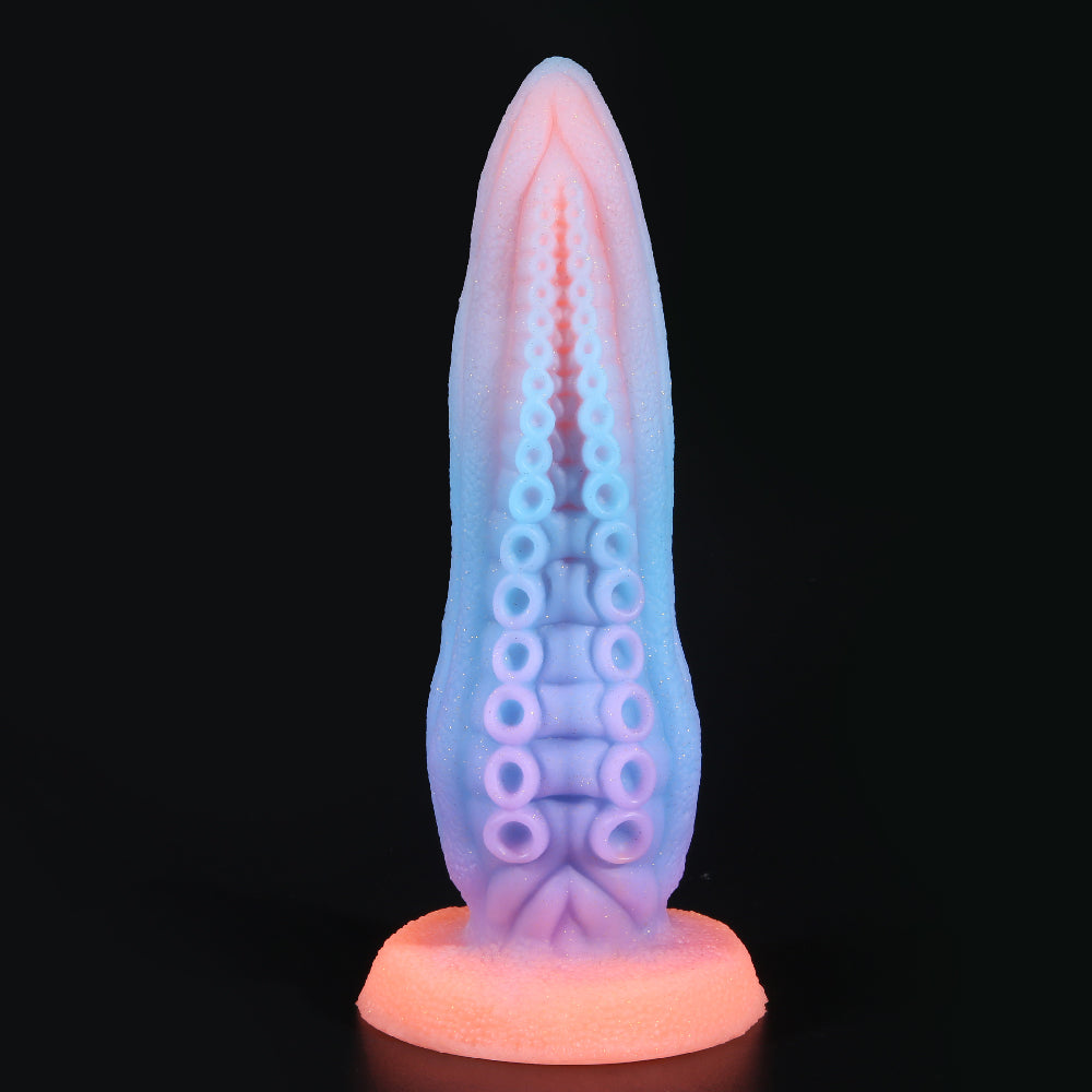 9.6" Luminous Dildo Octopus Monster Dildo