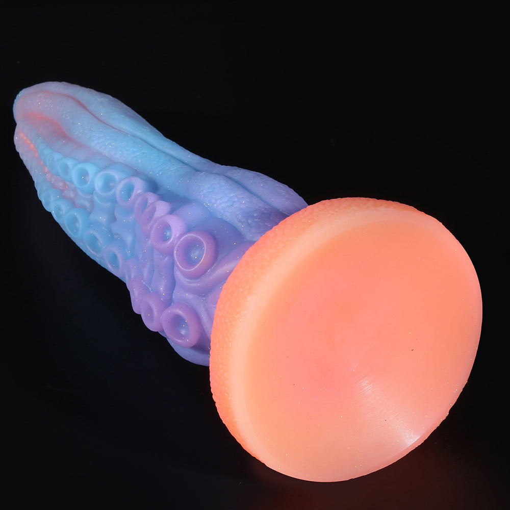 9.6" Luminous Dildo Octopus Monster Dildo