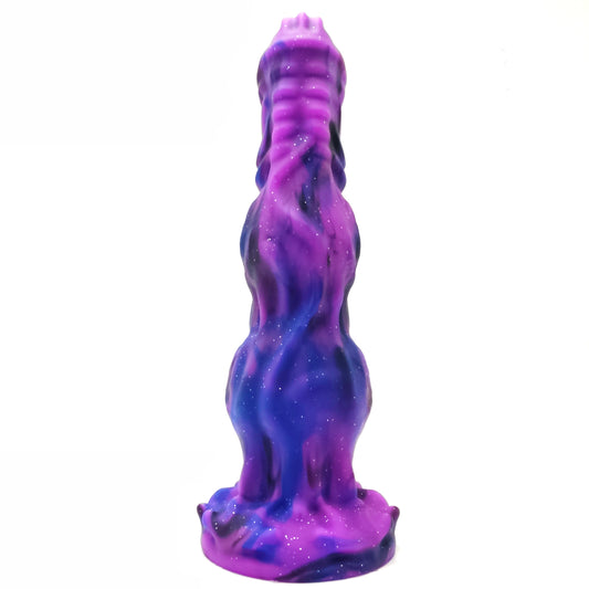 9.6" Thrusting Monster Knot Dildo Vibrator with Strong Suction Cup