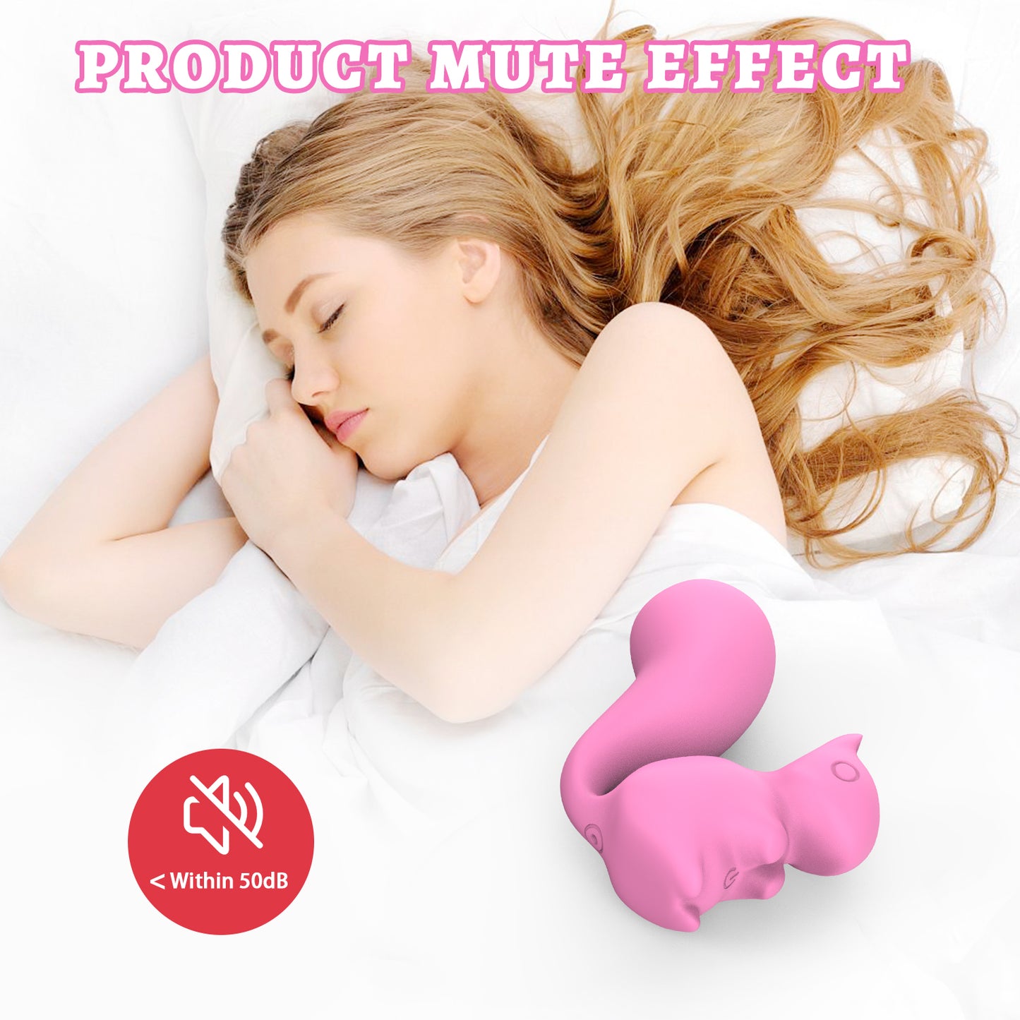 Squirrel Shape Vibrator Sex Toy with 10 Vibrating Modes