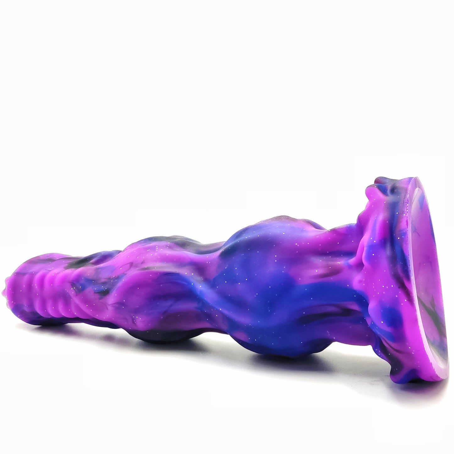 9.6" Thrusting Monster Knot Dildo Vibrator with Strong Suction Cup