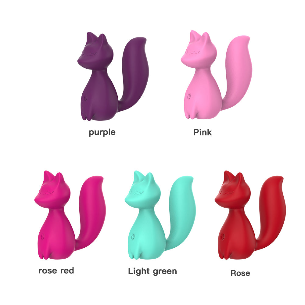 Fox Shape Vibrator Sex Toy with 10 Vibrating Modes