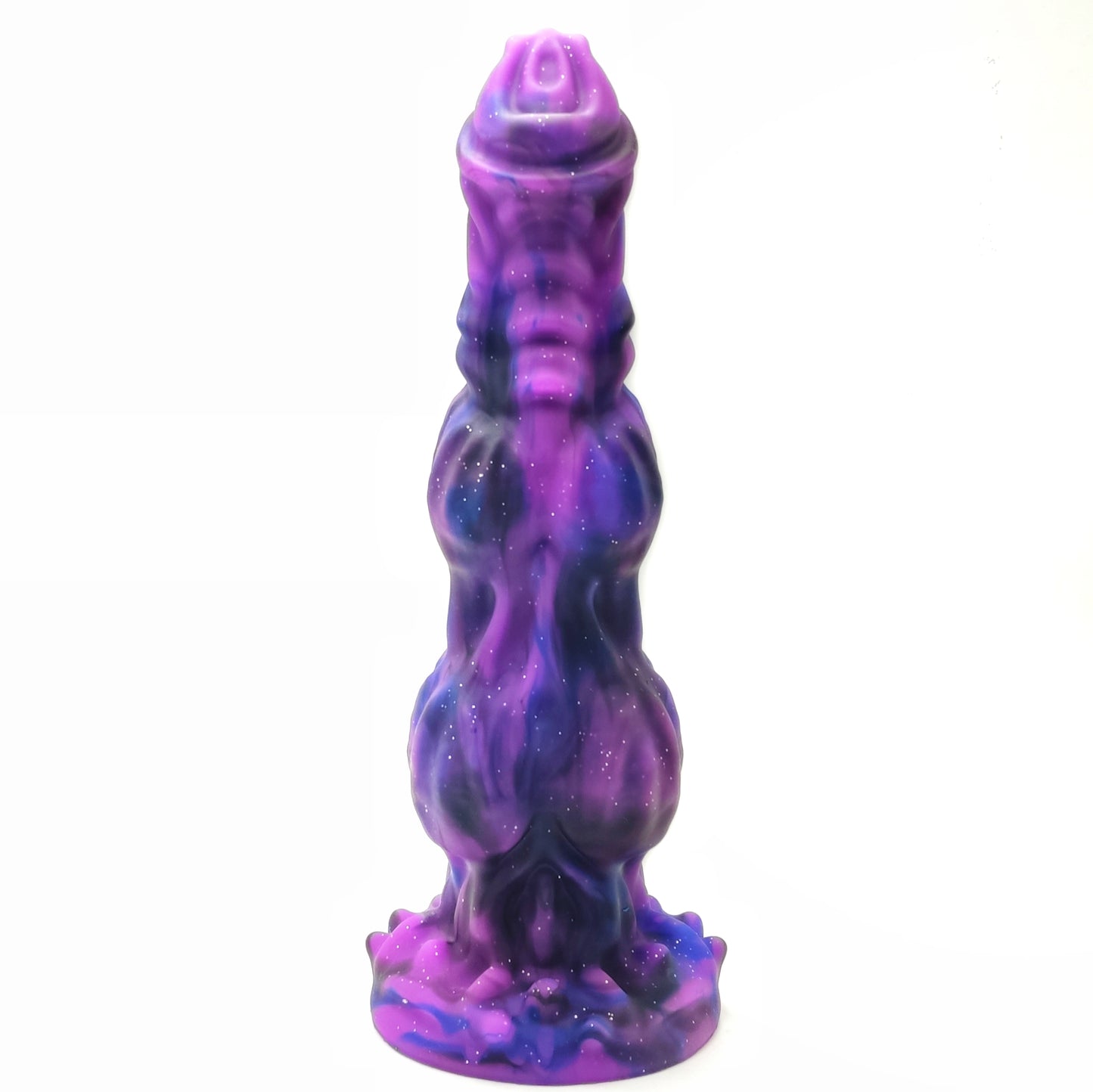 9.6" Thrusting Monster Knot Dildo Vibrator with Strong Suction Cup