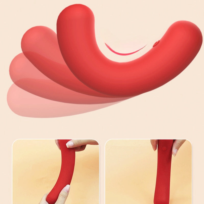 Hot Dog G Spot Massage Vibrator 9 Frequency