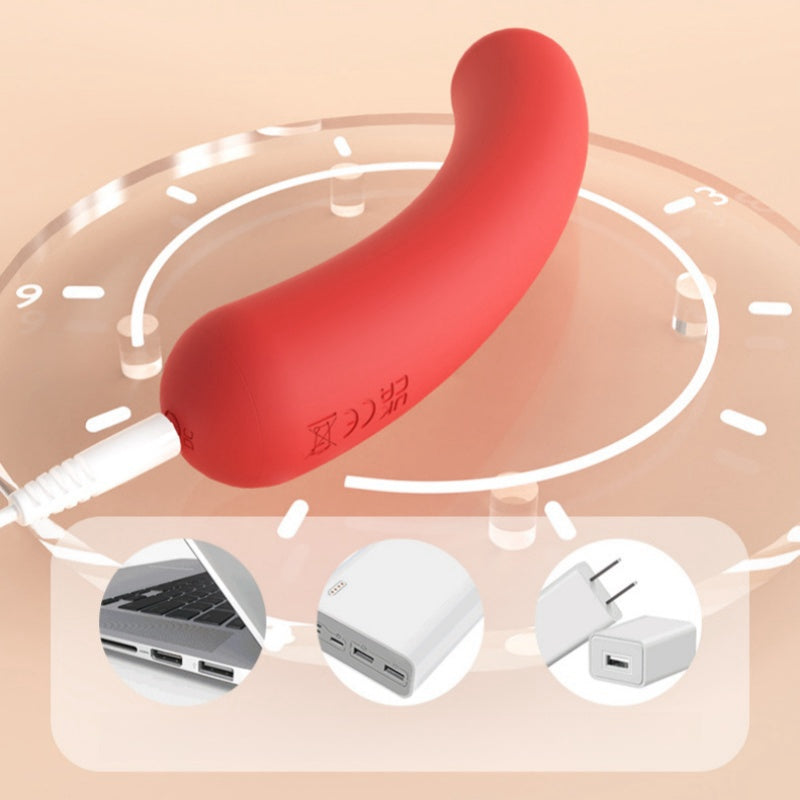 Hot Dog G Spot Massage Vibrator 9 Frequency