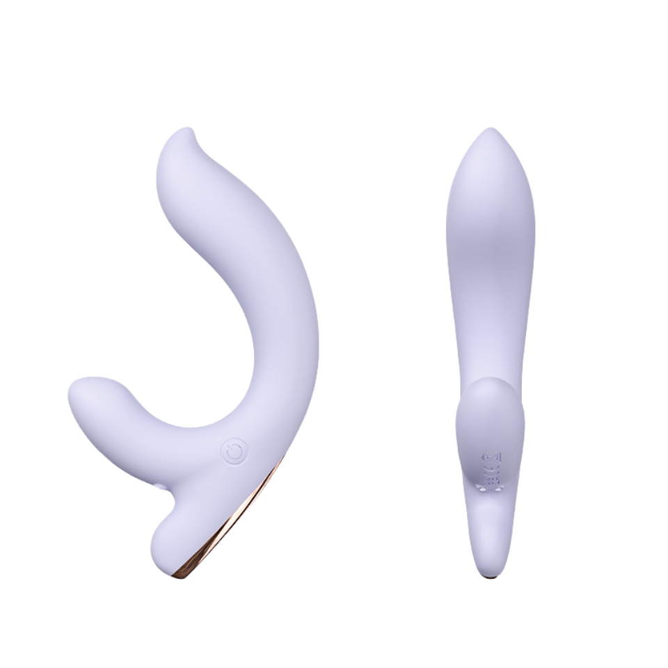 Little Fox Design G Spot Clit Two Head Massage Vibrator 6 Frequency