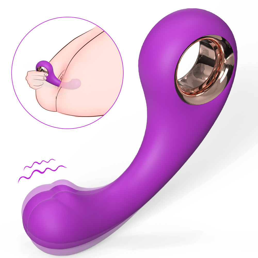 Finger Shape 9 Frequency Super Soft Silicone Massage Vibrator