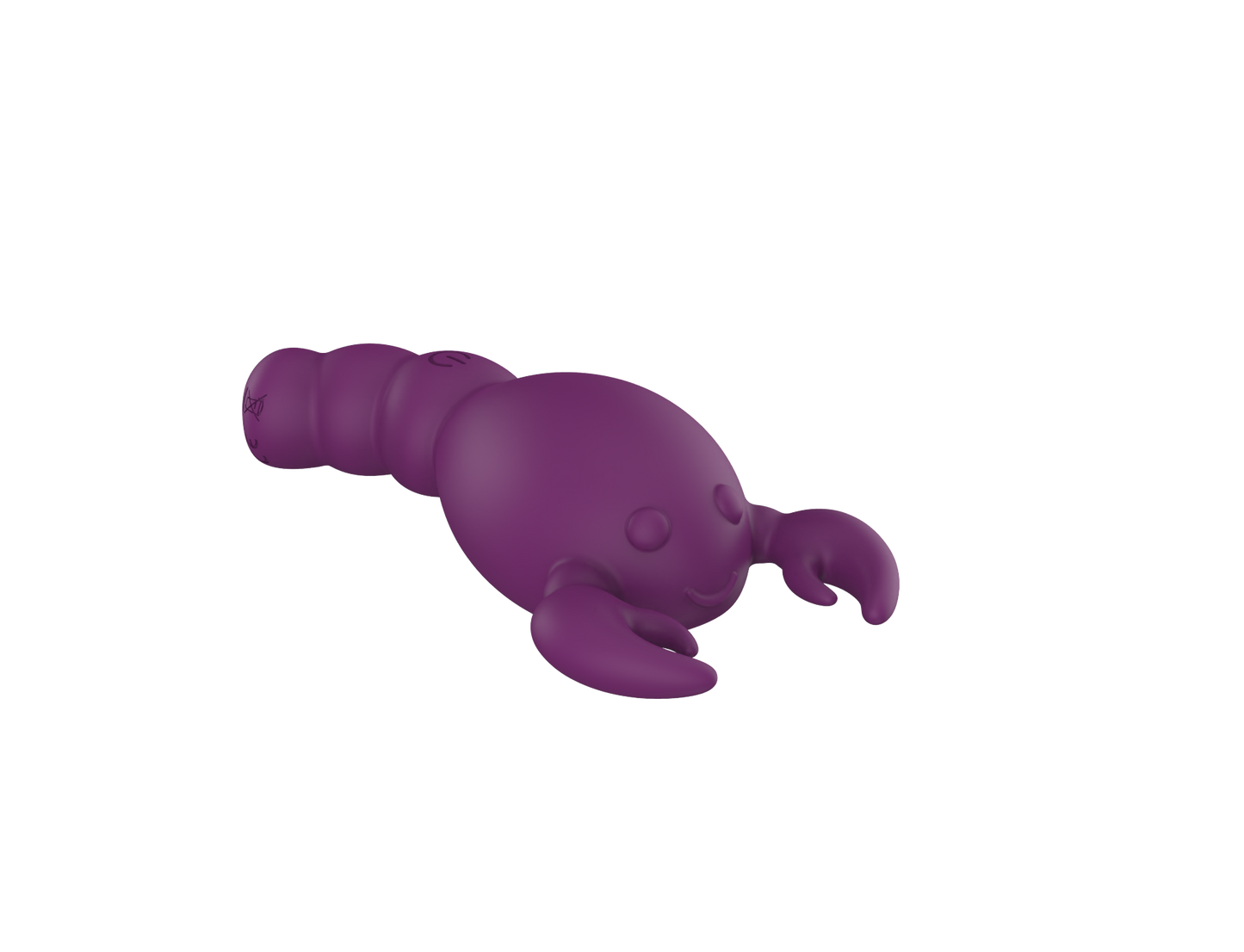 Scorpio Shape Vibrator Sex Toy with 10 Vibrating Modes