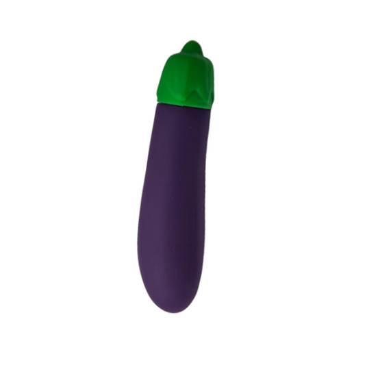 Vibrator for Intense Clitoral Stimulation -Eggplant