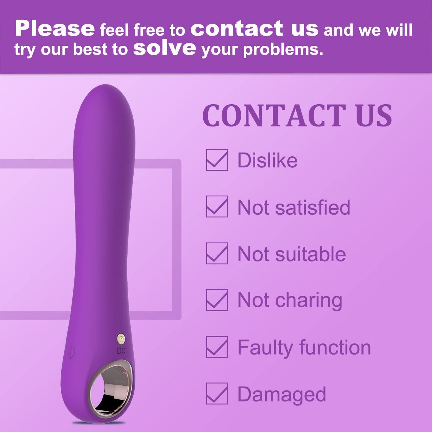 G Spot Vibrator Dildo with 10 Vibration Modes