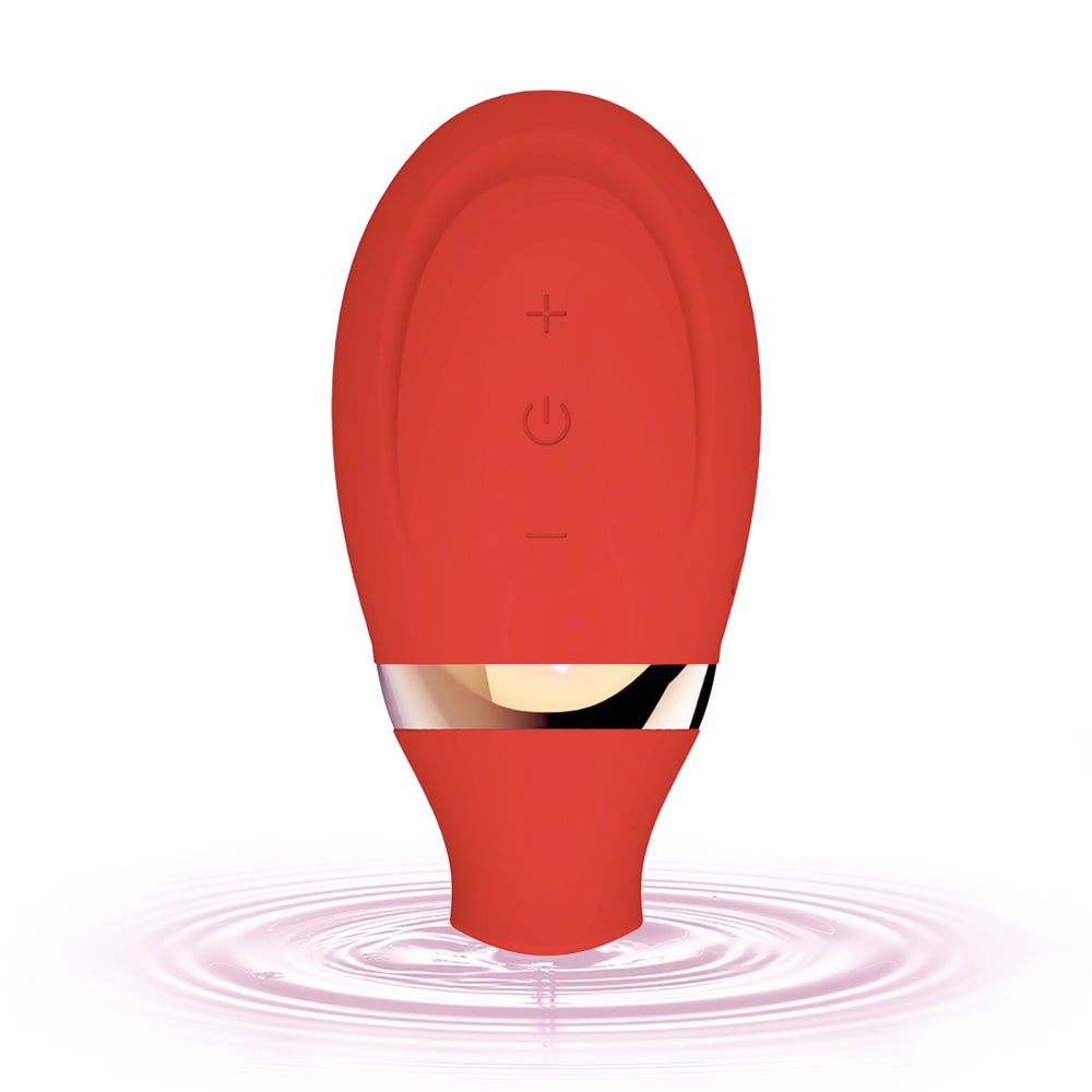 Compact 7-Speed Licking & Suction Love Egg Vibrator