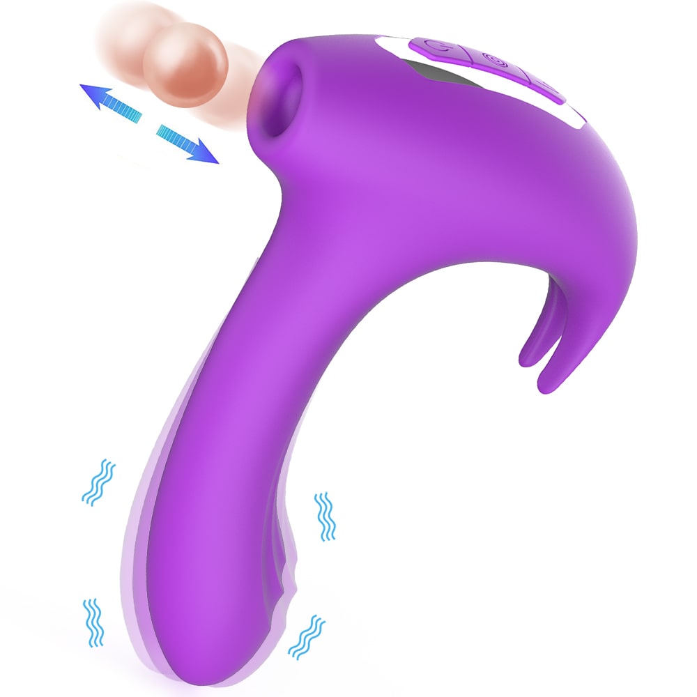 Hammer Design Pleasure Toy 12 Suction & Vibration Stimulator for Women