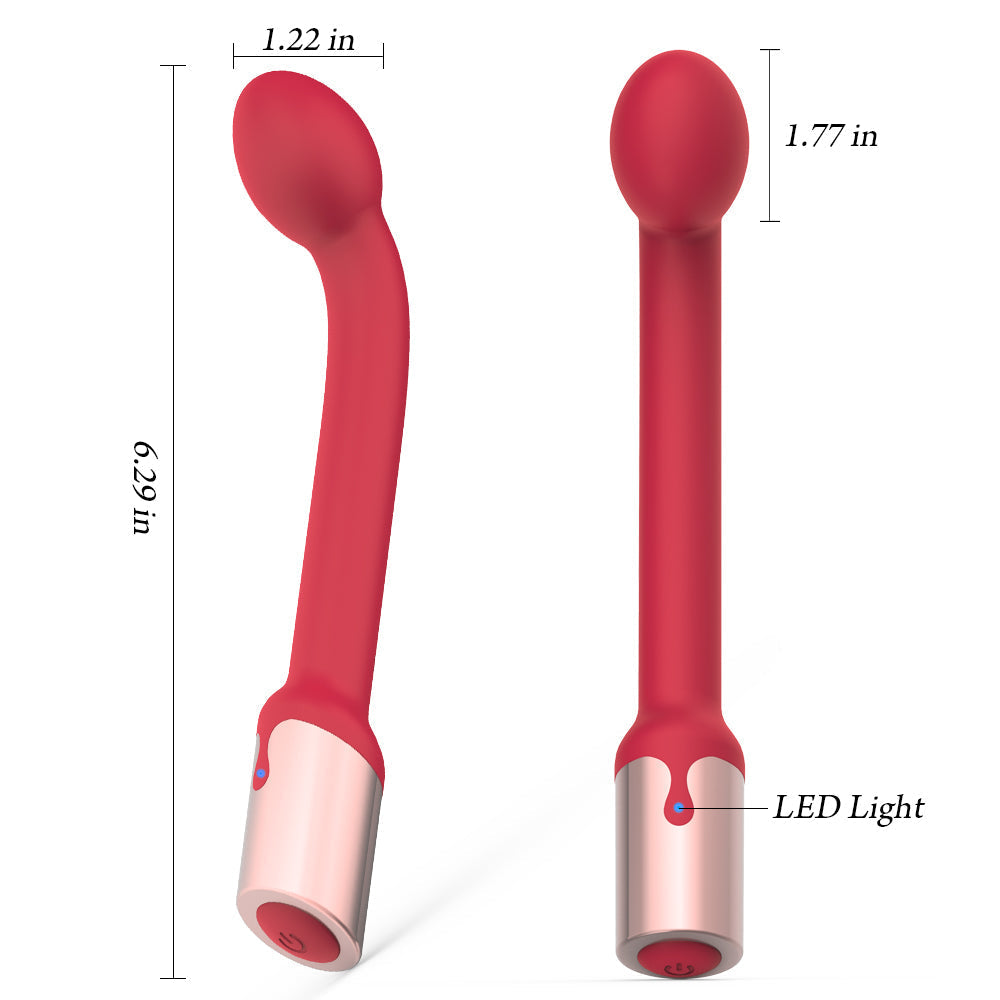 10-Mode Waterproof Bendable G-Spot Vibrator