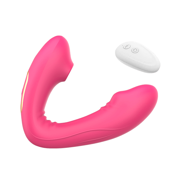 Suction & Vibration Bendable Wearable Clit Vibrator