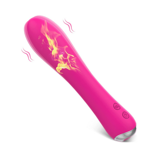 G Spot Bullet Rose Clitoral Stimulator 9 Vibration with Heating Function