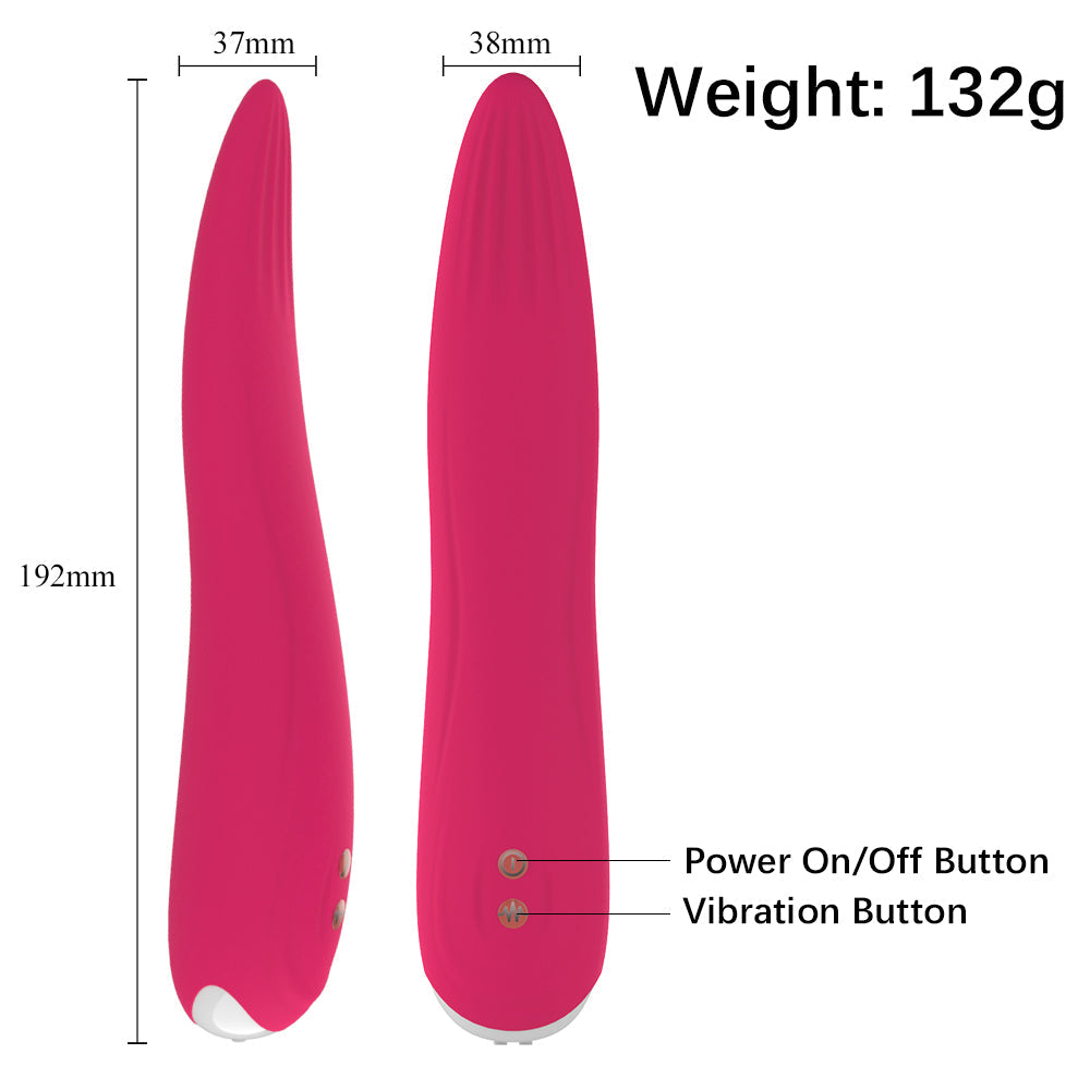 16 Rotating & Vibrating Modes 360° Rotating Automatic Heating Silicone Vibrator