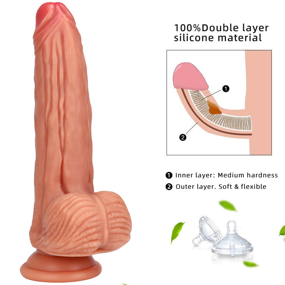 Soft Silicone Monster Thick Dildo