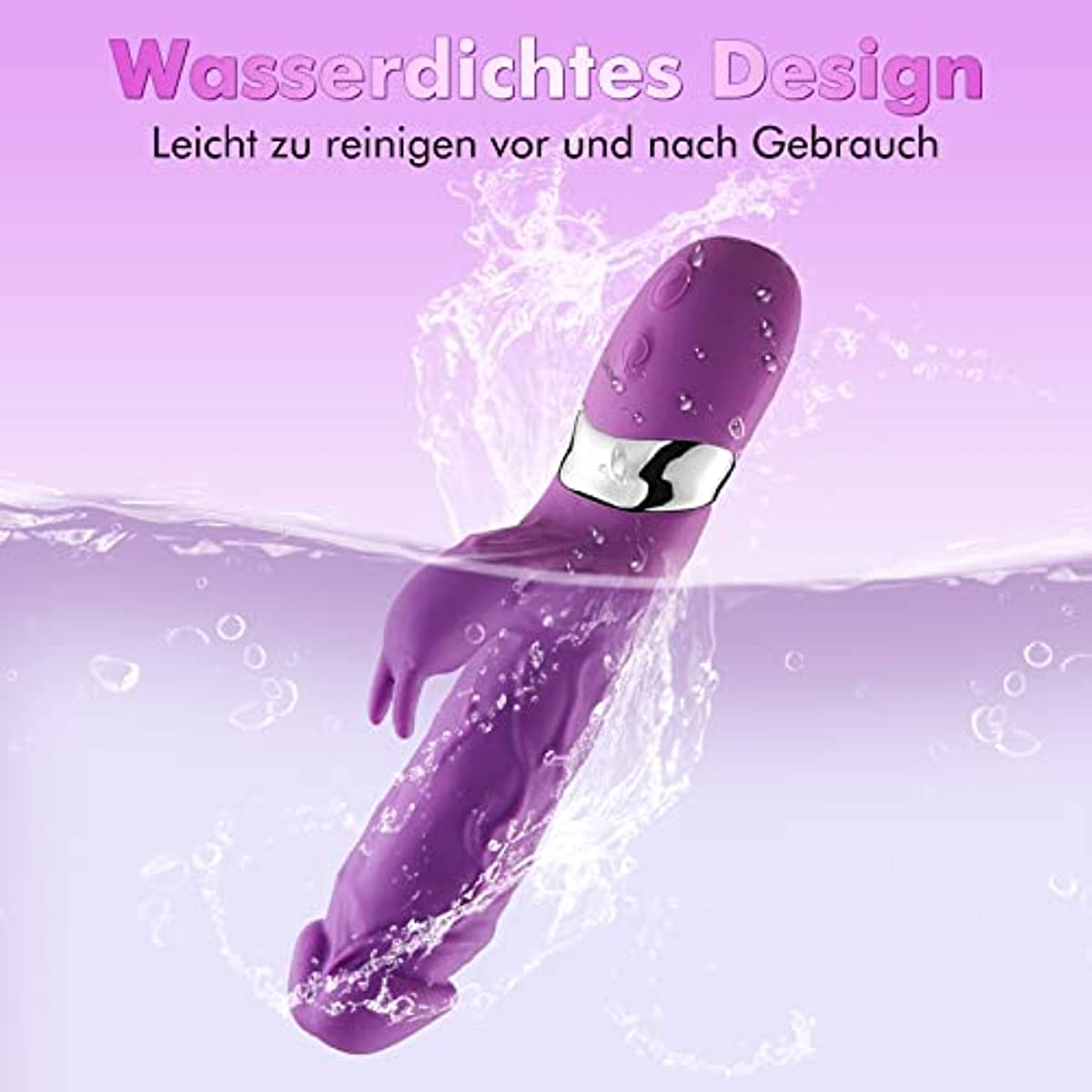 G-Spot Vibrator Quiet and Strong 7 Vibration Modes Rabbit Vibrator