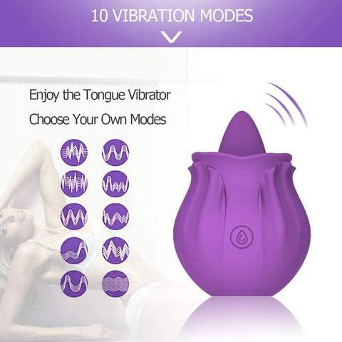 Tulip - Mini Tongue Clit Licker Vibrator