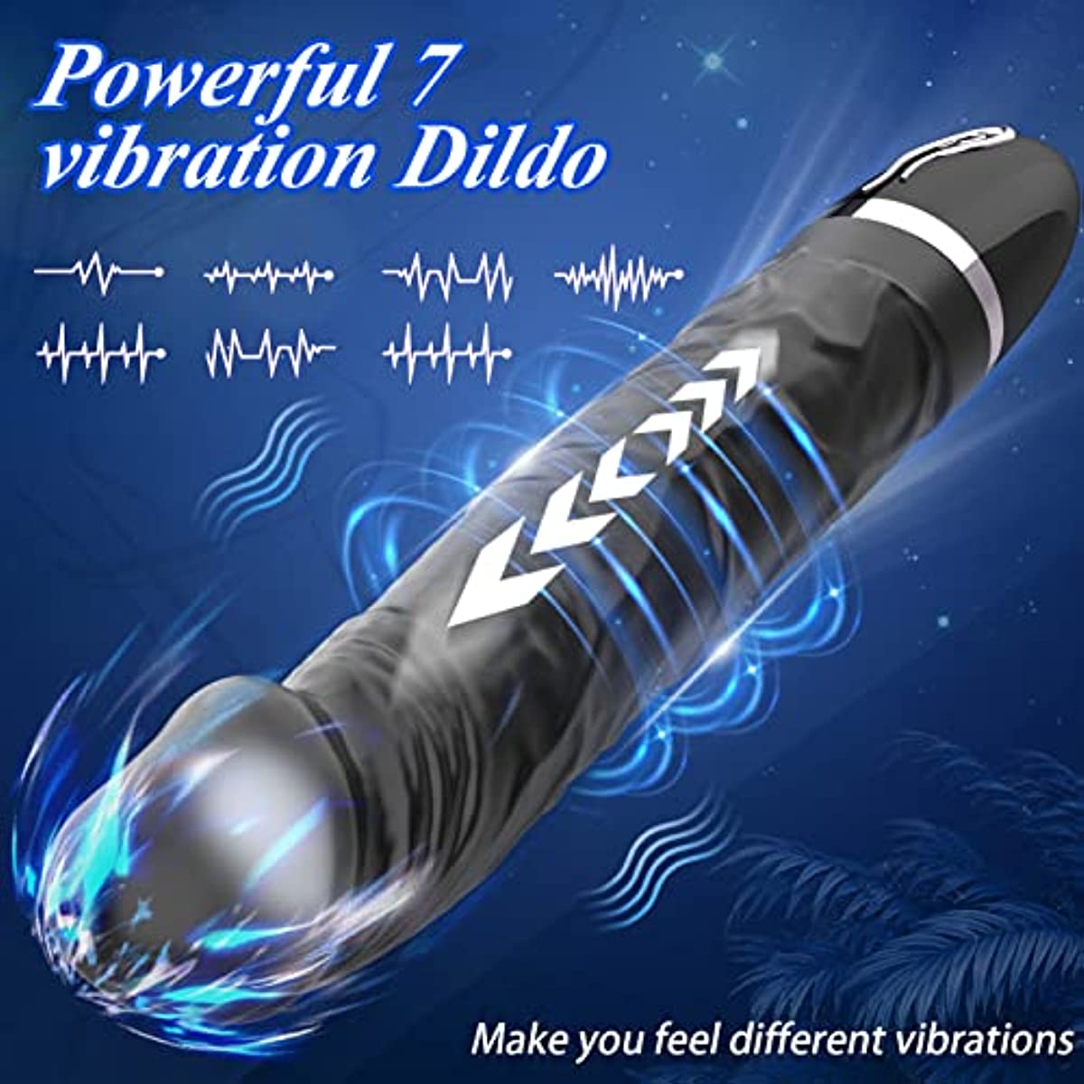 G Spot Vibrator Dildo with 7 Vibration Modes Realistic Dildos