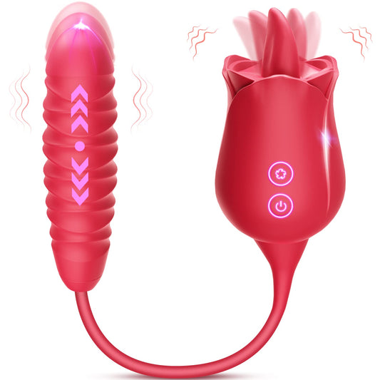 2023 Newly Multiple Stimulation Rose Vibrator