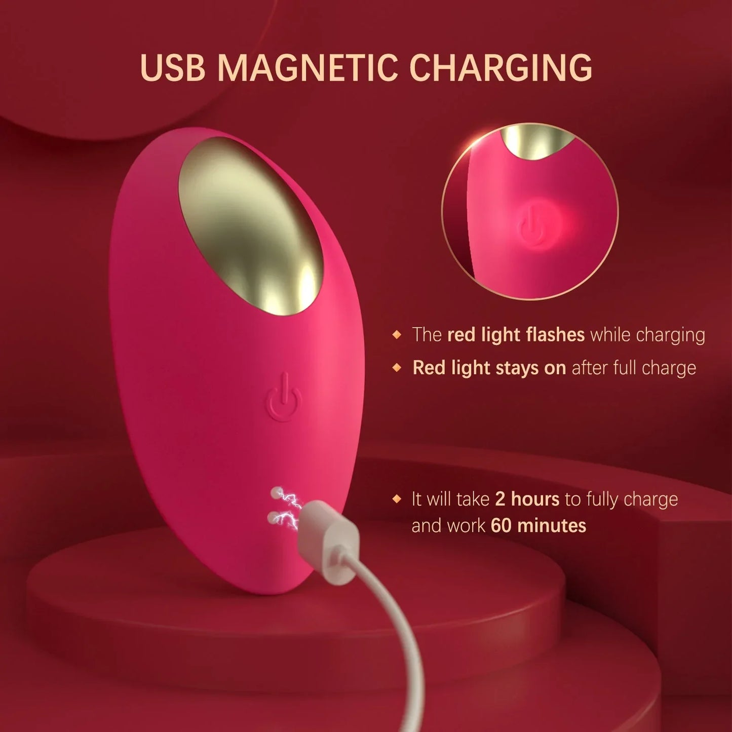 App Controlled Butterfly Vibrator with Remote-Rose Vibrator