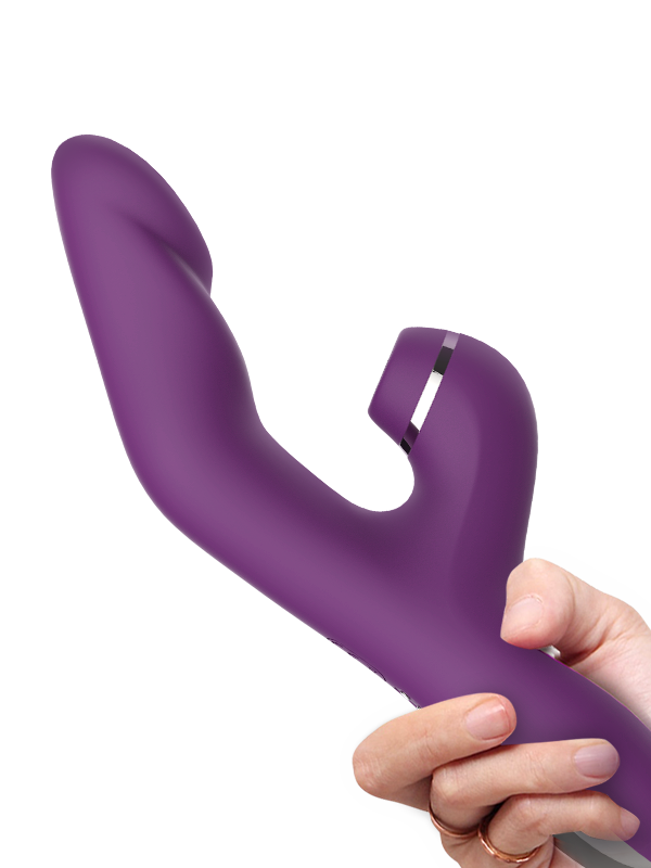 3 in 1 Stimulation Rabbit Vibrator with Heating