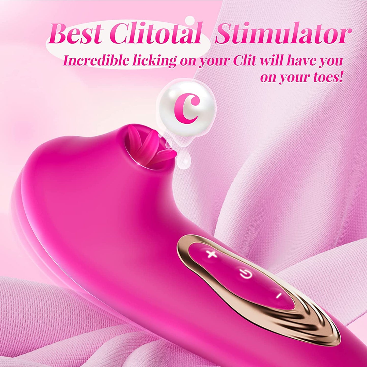 5-Speed Nipple & Clitoral Suction Massager for Women