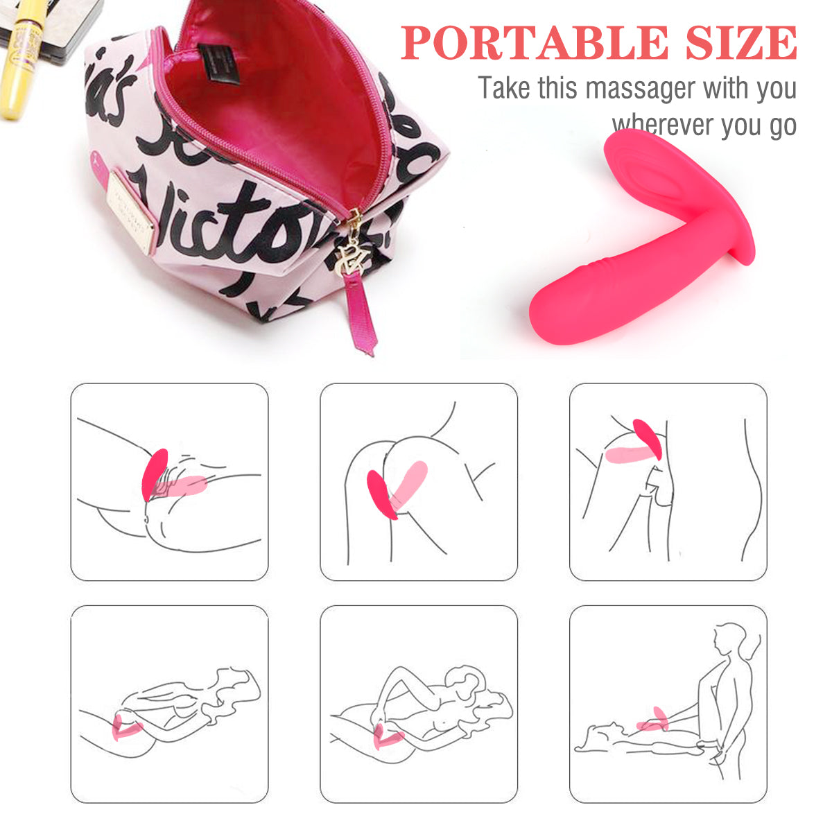 10-Mode Remote-Controlled G-Spot Butterfly Vibrator Panties