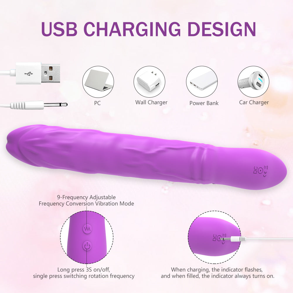 G-spot Vibrator for Clitoral and Anal Stimulation