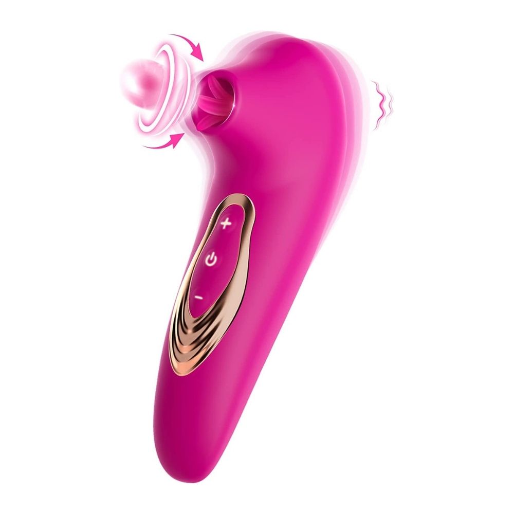 5-Speed Nipple & Clitoral Suction Massager for Women