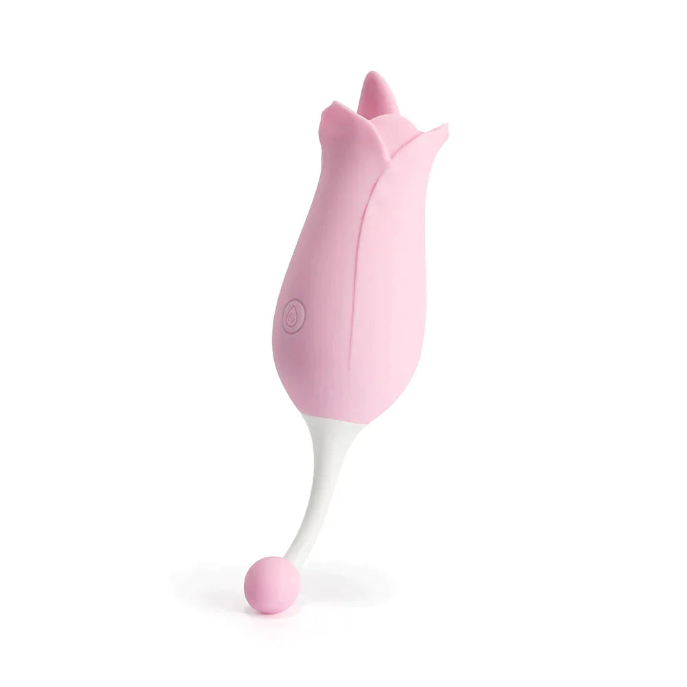 Dora - Rose Toy Clit Vibrator and Tongue Licker