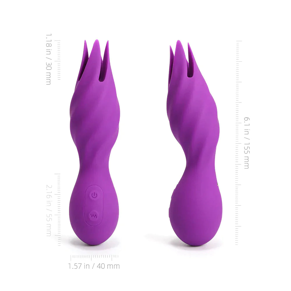 Jack- Clit Rubbing Vibrator & Nipple Stimulator