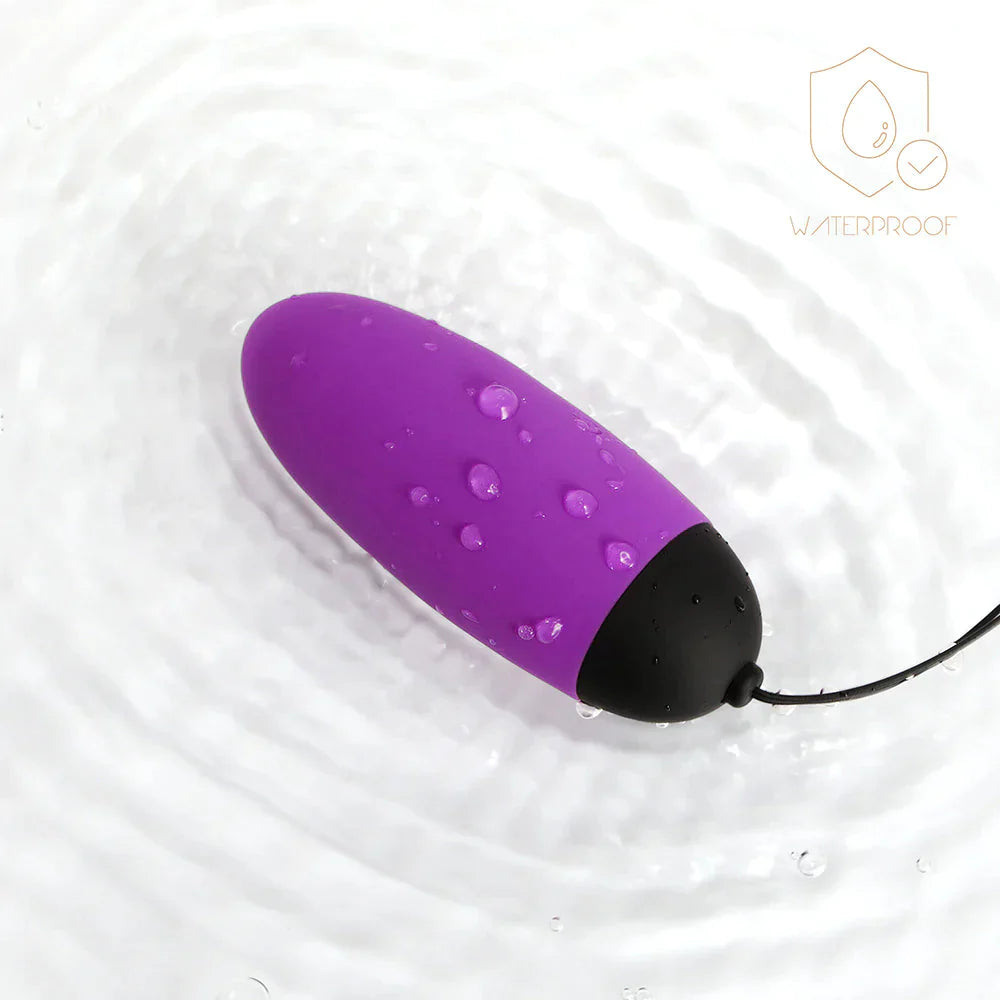 Ada - Silicone Bullet Egg Vibrator Remote