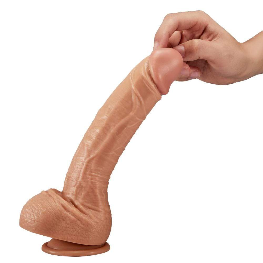 10.2-Inch Realistic Huge-Sized Dildo