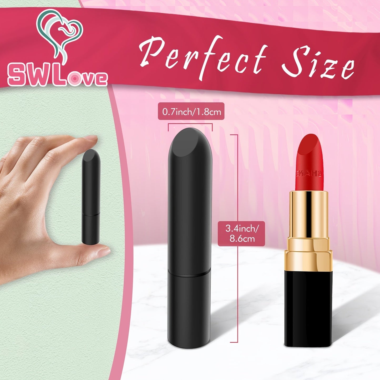 Mini Vibrator Multi-frequency Rechargeable Bullet Vibrator