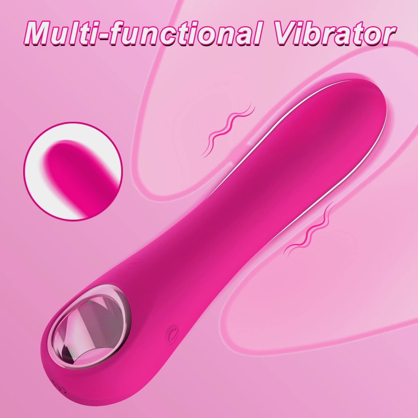 G Spot Vibrator Dildo with 10 Vibration Modes