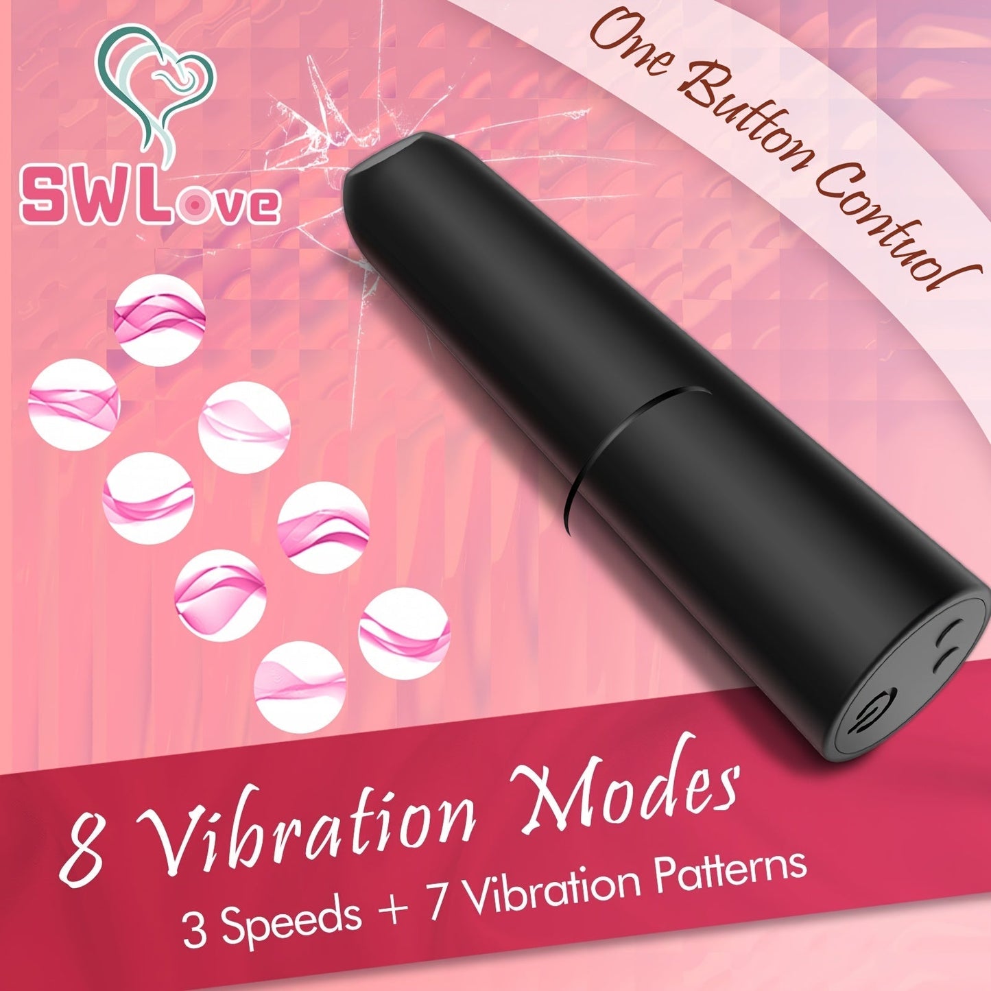 Mini Vibrator Multi-frequency Rechargeable Bullet Vibrator