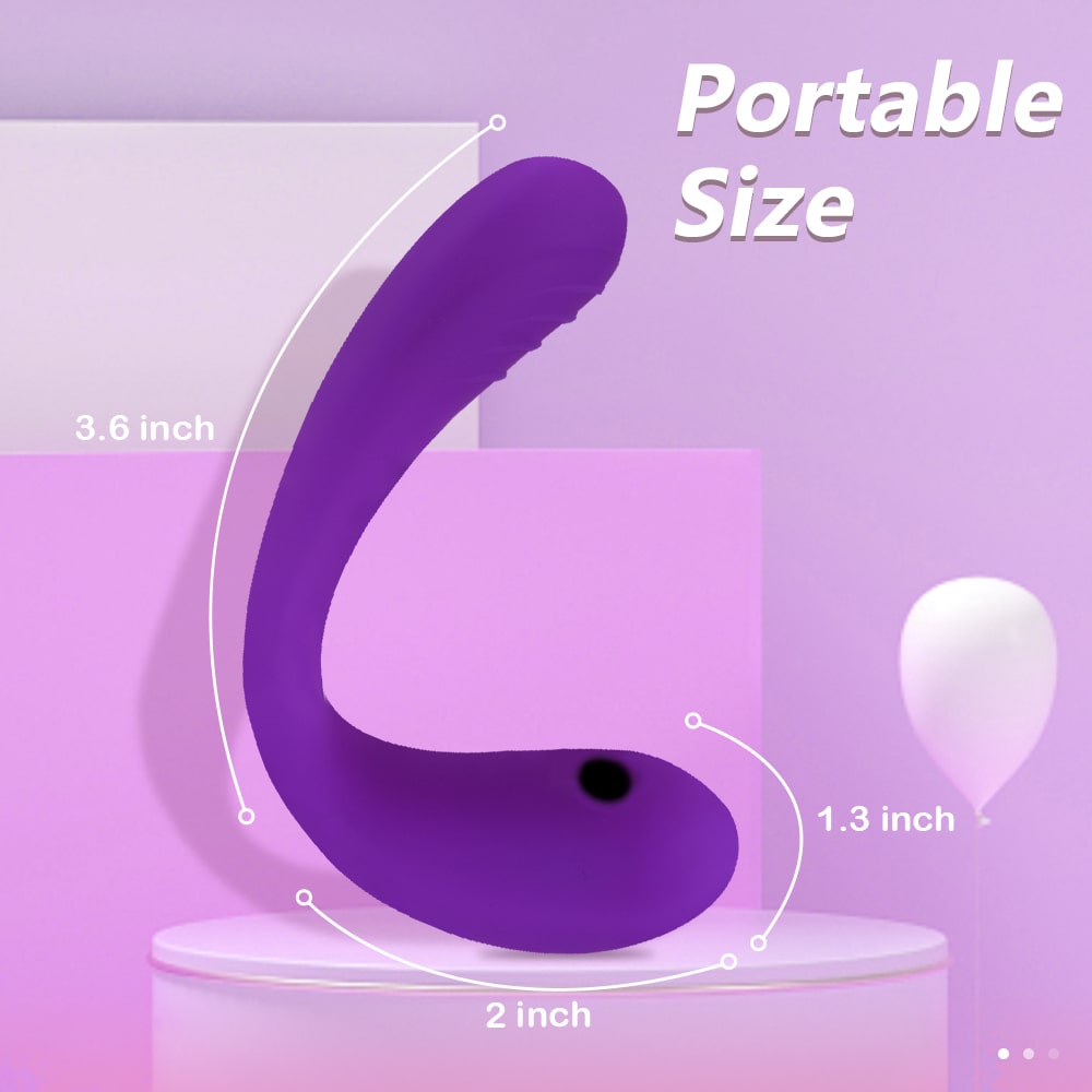 270° Flexibility Bendable Vibrator Suction Stimulator for Women